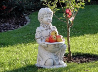 Kind Figur Skulptur Figuren Statue Figur Deko Design Garten Dekoration Terrasse